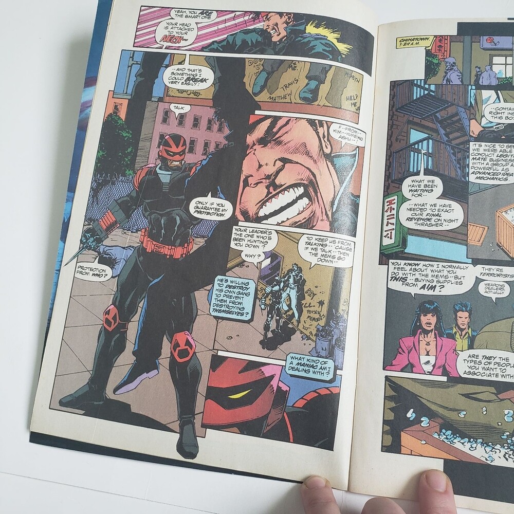 Marvel NIGHT THRASHER Comic - Picture 4 of 6